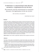 PDF) O processo de integração regional como um jogo de coordenação: uma  análise comparada para o setor hidroelétrico da ECOWAS, SADC, CAN e  MERCOSUL