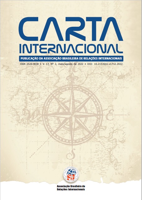 					Visualizar v. 17 n. 2 (2022): Carta Internacional - Publicação Contínua
				