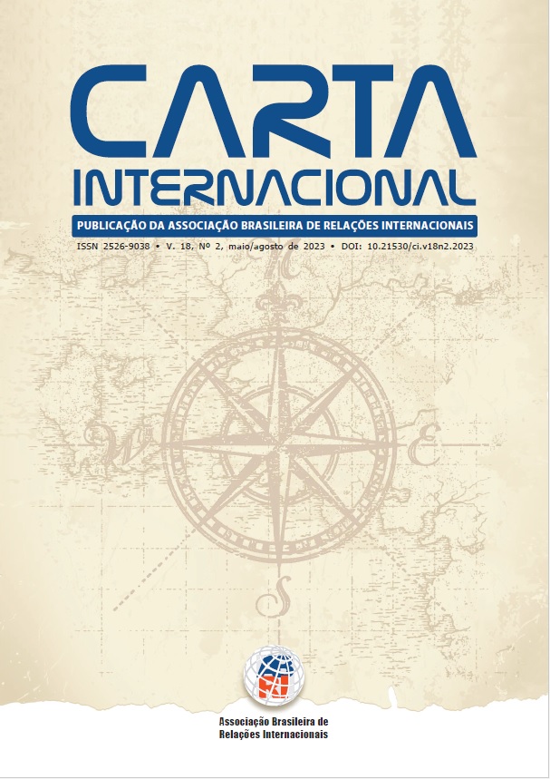 					Visualizar v. 18 n. 2 (2023): Carta Internacional - Publicação Contínua
				